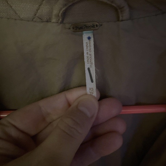 FREE PEOPLE Flight Line Bomber Jacket Xs Mauve - Picture 5 of 6